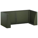 vidaXL Támfal 8 db 300 x 100 x 50 cm Acél Olajzöld