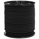 vidaXL Bungee Kötél 4 mm Fekete PP és gumi