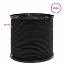 vidaXL Bungee Kötél 4 mm Fekete PP és gumi