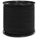 vidaXL Bungee Kötél 6 mm Fekete PP és gumi