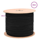 vidaXL Bungee Kötél 8 mm Fekete PP és gumi