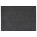 vidaXL Szőnyeg ORIZ Fekete hálós minta 160 x 230 cm 100% poliészter