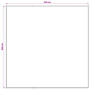 vidaXL Szőnyeg ORIZ Krémszínű 200 x 200 cm 100% poliészter