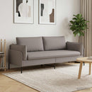 vidaXL 3-Fős kanapé Tópszínű 222 x 81 x 89 cm Szövet