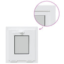 vidaXL Dönthető pinceablak RISOR 40 x 45 cm PVC és átlátszó síküveg