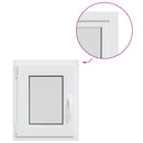 vidaXL Pinceablak RISOR 50 x 55 cm PVC és Üveg