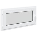 vidaXL Pinceablak RISOR 50 x 55 cm PVC és Üveg