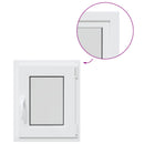 vidaXL Pinceablak RISOR 50 x 55 cm PVC és Üveg