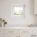 vidaXL Pinceablak RISOR 55 x 55 cm PVC és Üveg