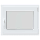 vidaXL Pinceablak RISOR 50 x 55 cm PVC és Üveg