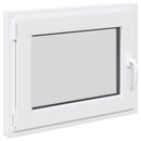 vidaXL Pinceablak RISOR 50 x 55 cm PVC és Üveg