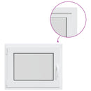 vidaXL Pinceablak RISOR 50 x 55 cm PVC és Üveg