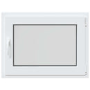 vidaXL Pinceablak RISOR 50 x 55 cm PVC és Üveg