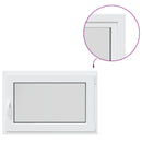 vidaXL Pinceablak RISOR 90 x 55 cm PVC és Üveg