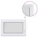 vidaXL Pinceablak RISOR 50 x 55 cm PVC és Üveg