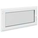 vidaXL Pinceablak RISOR 50 x 55 cm PVC és Üveg