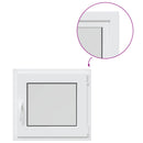 vidaXL Pinceablak RISOR 55 x 50 cm PVC és Üveg
