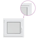 vidaXL Pinceablak RISOR 60 x 50 cm PVC és Üveg