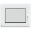 vidaXL Pinceablak RISOR 70 x 50 cm PVC és Üveg