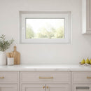 vidaXL Pinceablak RISOR 95 x 50 cm PVC és Üveg