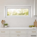 vidaXL Pinceablak RISOR 120 x 50 cm PVC és Üveg