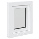 vidaXL Pinceablak RISOR 50 x 55 cm PVC és Üveg