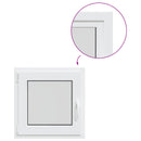 vidaXL Pinceablak RISOR 55 x 55 cm PVC és Üveg