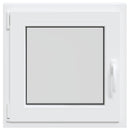 vidaXL Pinceablak RISOR 55 x 55 cm PVC és Üveg