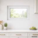 vidaXL Pinceablak RISOR 90 x 55 cm PVC és Üveg