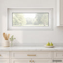 vidaXL Pinceablak RISOR 100 x 55 cm PVC és Üveg
