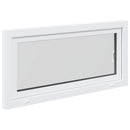vidaXL Pinceablak RISOR 50 x 55 cm PVC és Üveg