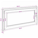vidaXL Pinceablak RISOR 50 x 55 cm PVC és Üveg