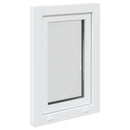 vidaXL Pinceablak RISOR 40 x 70 cm PVC és Üveg
