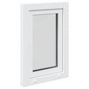 vidaXL Pinceablak RISOR 40 x 80 cm PVC és Üveg