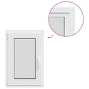 vidaXL Pinceablak RISOR 40 x 80 cm PVC és Üveg