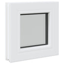 vidaXL Pince ablak RISOR 30 x 30 cm PVC és Üveg