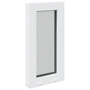 vidaXL Pince ablak RISOR 30 x 45 cm PVC és Üveg