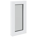 vidaXL Pince ablak RISOR 35 x 45 cm PVC és Üveg