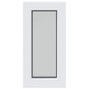 vidaXL Pince ablak RISOR 35 x 45 cm PVC és Üveg