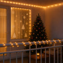 vidaXL Karácsonyi LED fénykábel 2400 LED Sárga 100 m