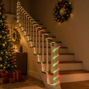 vidaXL Karácsonyi LED fénykábel 1200 LED Piros és Zöld 50 m
