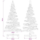 vidaXL Fából készült Karácsonyfa KOTKA 90 cm Tömör Fenyőfa