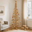 vidaXL Fából készült Karácsonyfa KOTKA 240 cm Tömör Fenyőfa