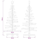 vidaXL Fából készült Karácsonyfa KOTKA 120 cm Tömör Fenyőfa