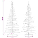 vidaXL Fából készült Karácsonyfa KOTKA 240 cm Tömör Fenyőfa