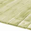 vidaXL Terasz Deszka 8 pcs Zöld Impregnált 1,16 m² Impregnált Fenyőfa
