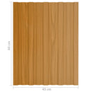 vidaXL Tetőpanel 36 pcs Természetes 60 x 45 cm Horganyzott acél