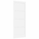 vidaXL Belső Ajtó 83 x 211 cm Furnér Fehér