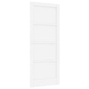 vidaXL Belső Ajtó Fehér 86 x 211 cm Furnér