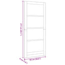 vidaXL Belső Ajtó Fehér 93 x 211 cm Furnér